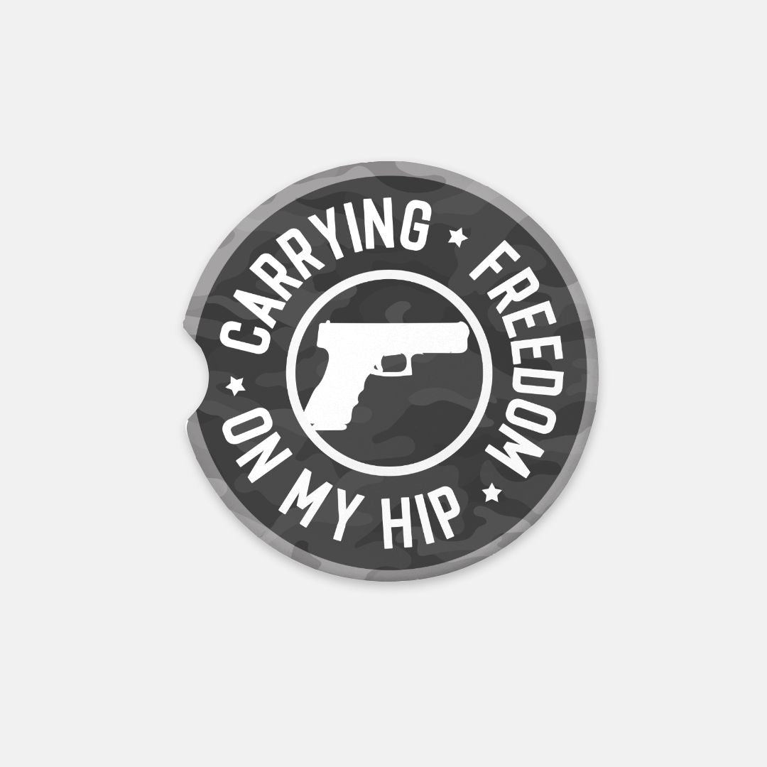 Carrying Freedom on My Hip Coaster 2