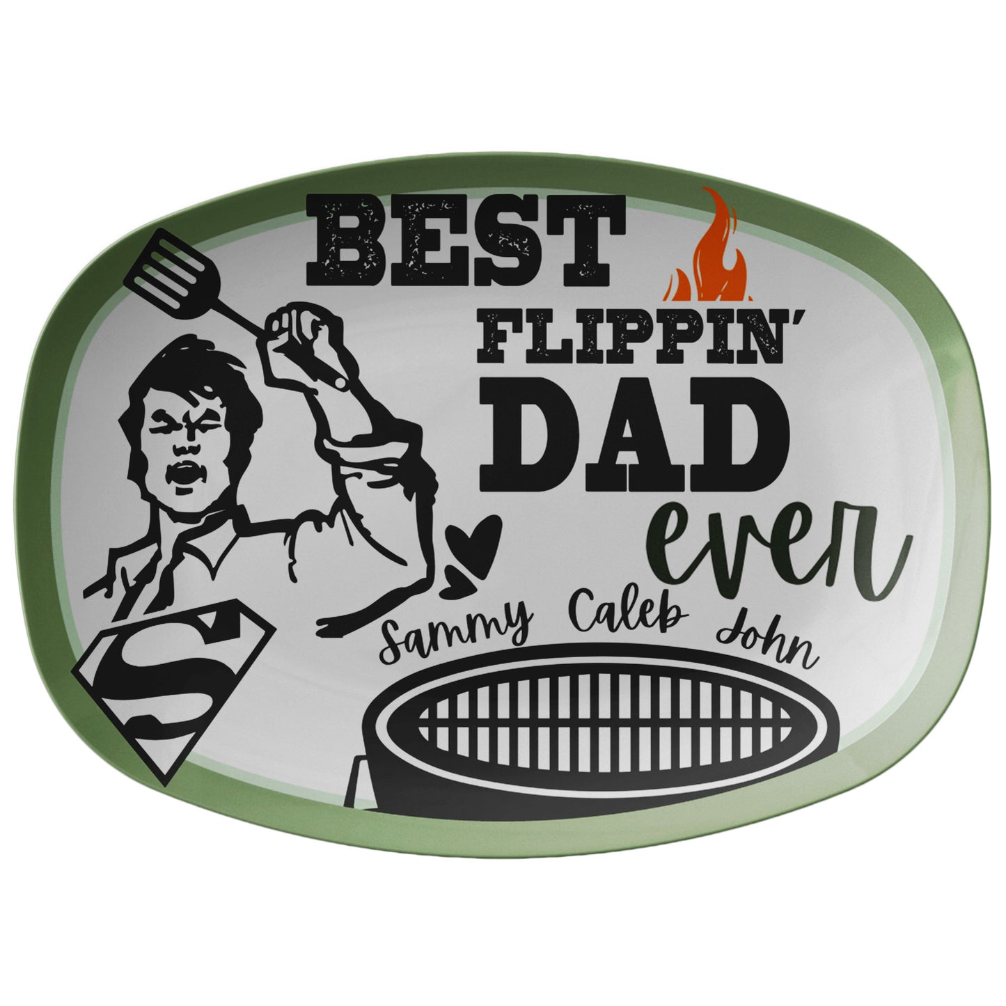 BEST FLIPPIN DAD PLATTER 1
