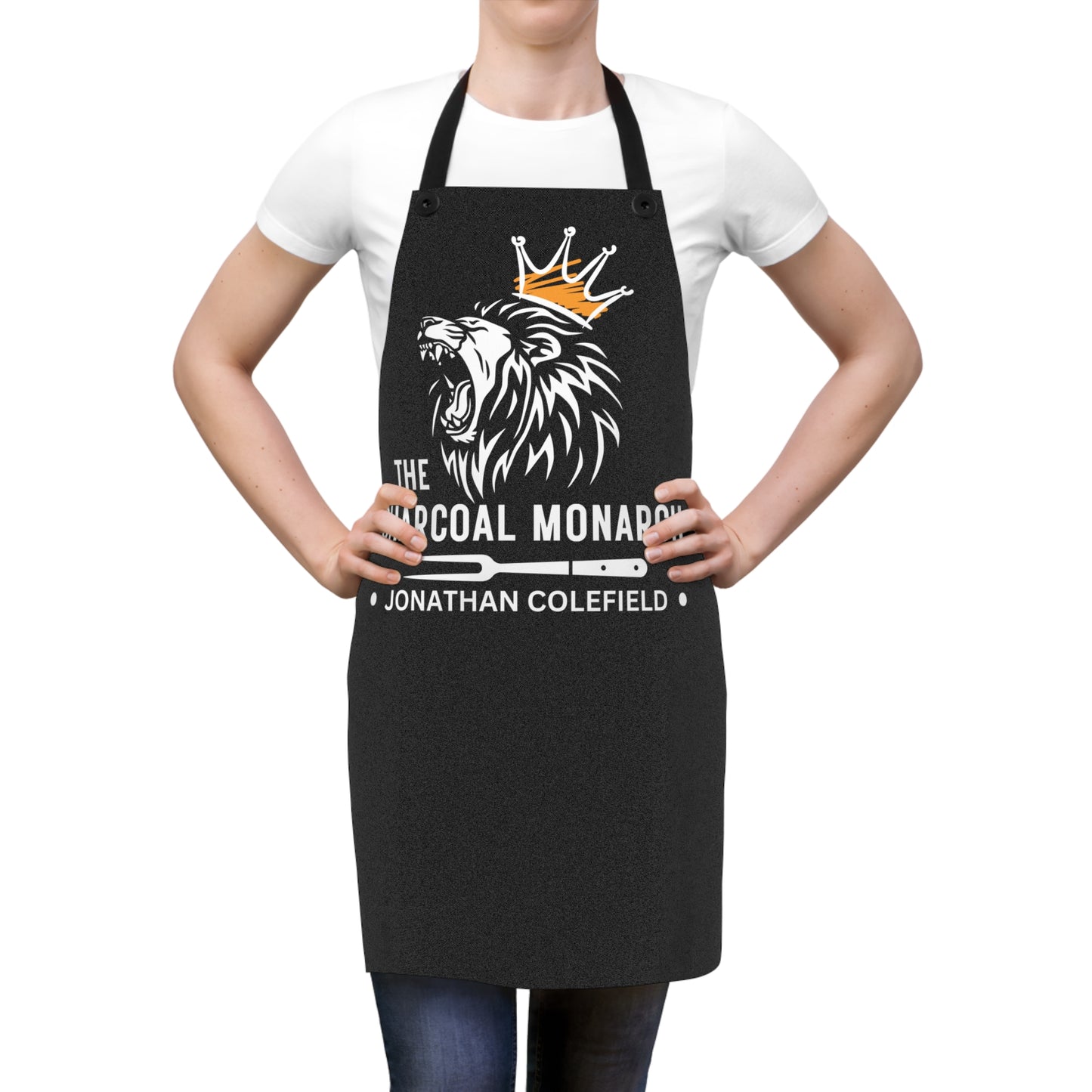 Apron - Charcoal Monarch 2