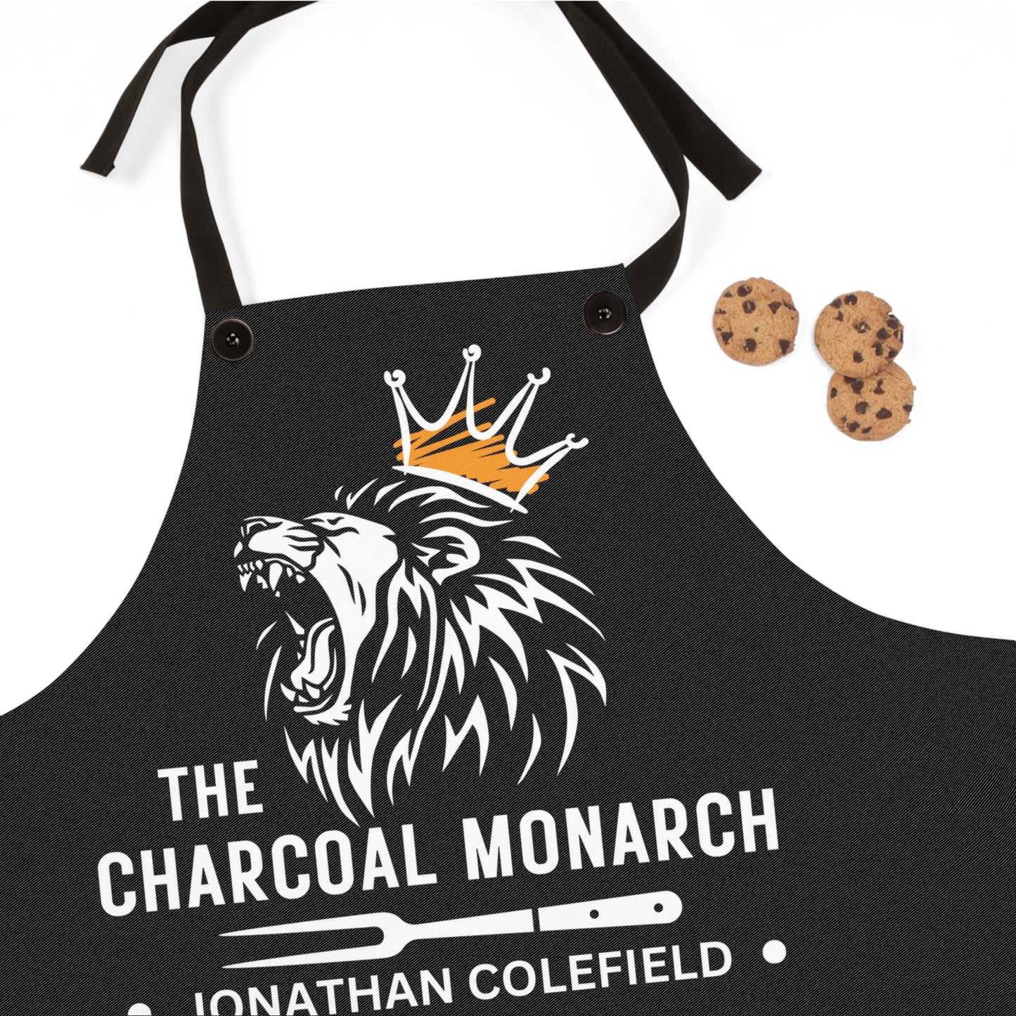 Apron - Charcoal Monarch 2