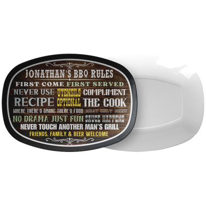 BBQ RULES - NAME